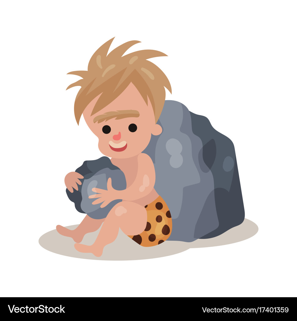 Stone Age Cave Boy Stone Age Cave Boy