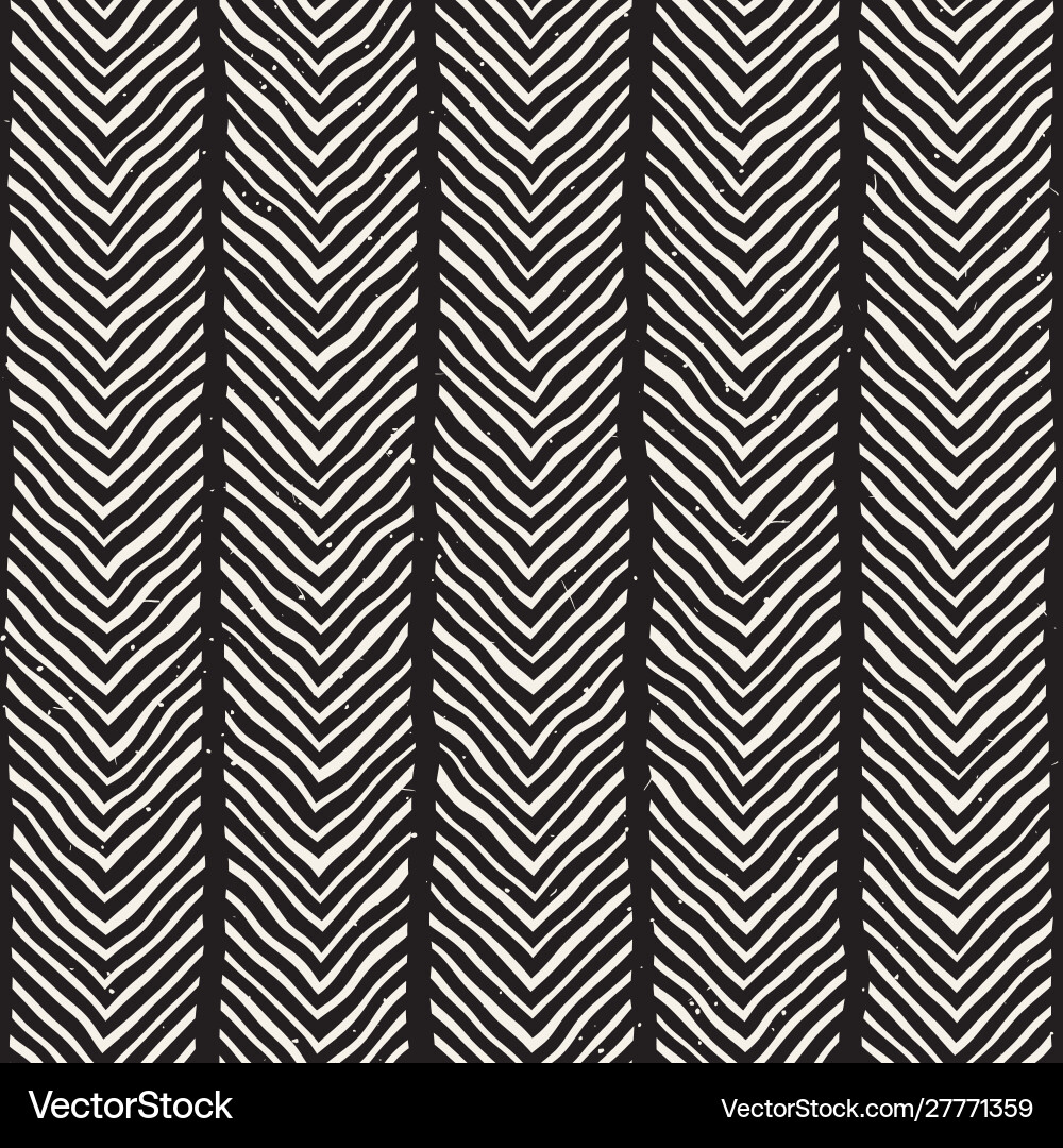 Zigzag Geometric Pattern Vector Image