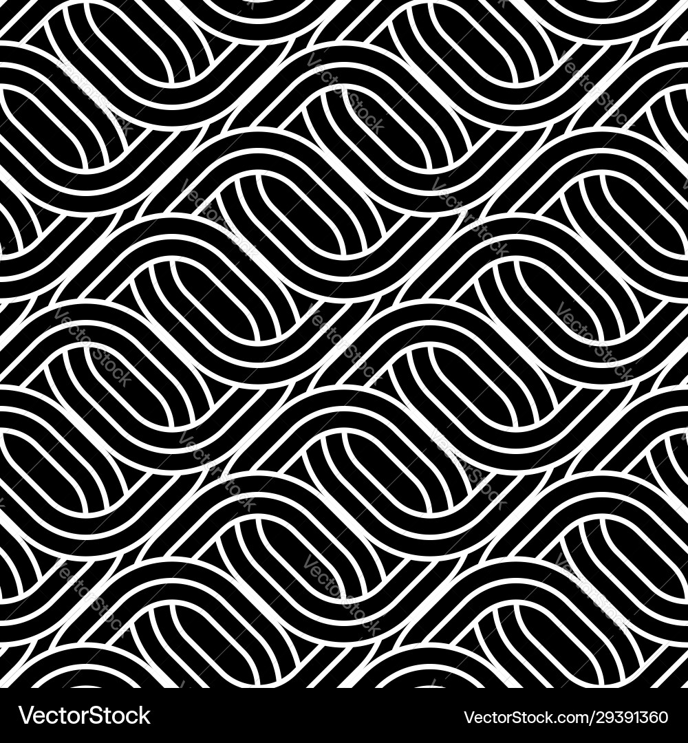 Design seamless chain pattern vector image