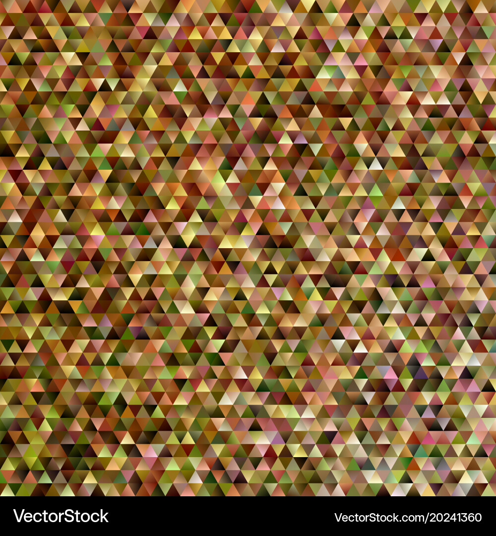 Geometric abstract regular triangle mosaic vector image