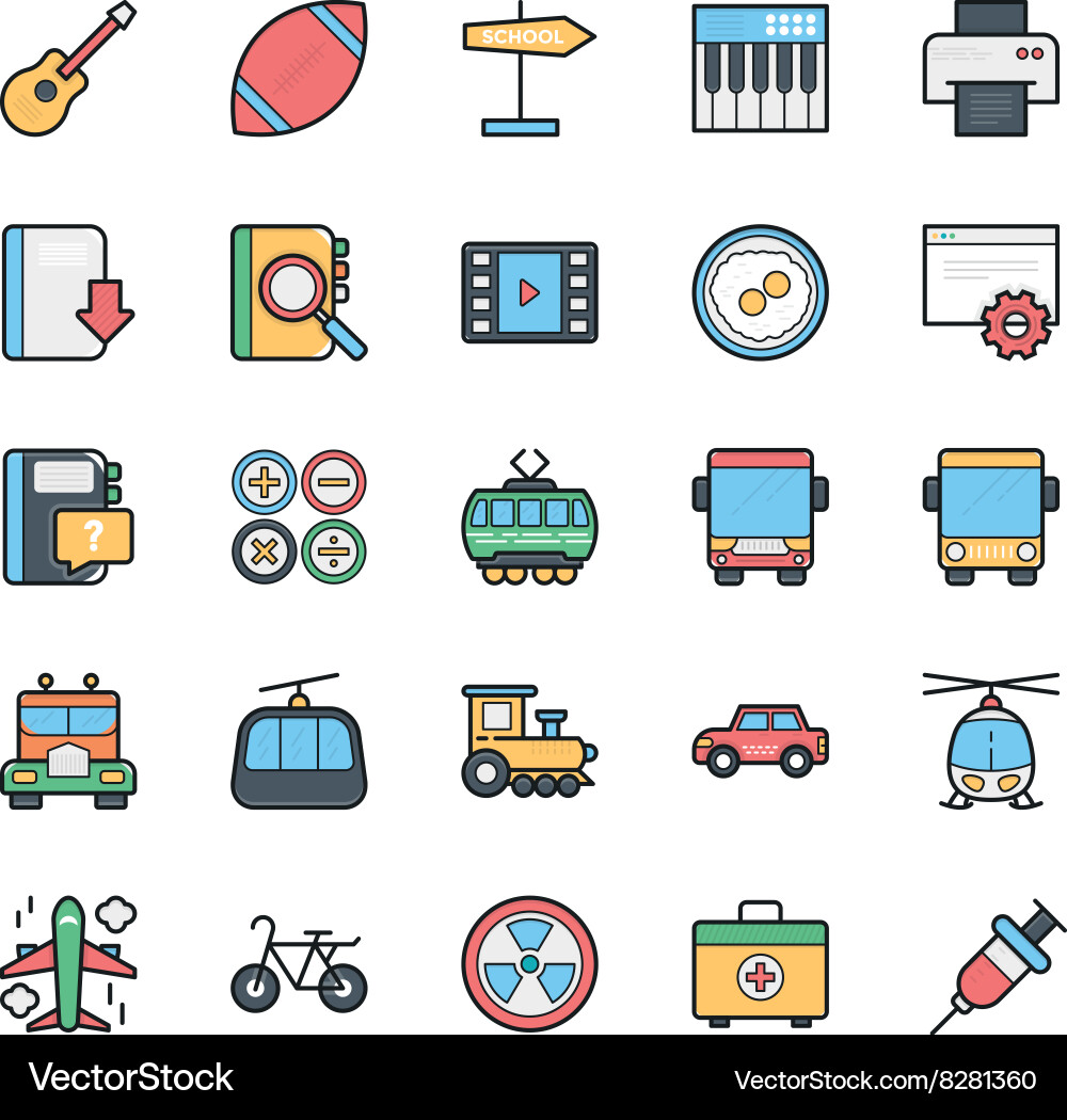 Networking web user interface and internet 9 vector image