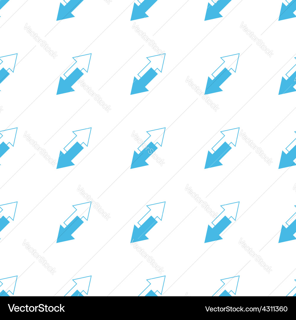 Unique reverse seamless pattern vector image