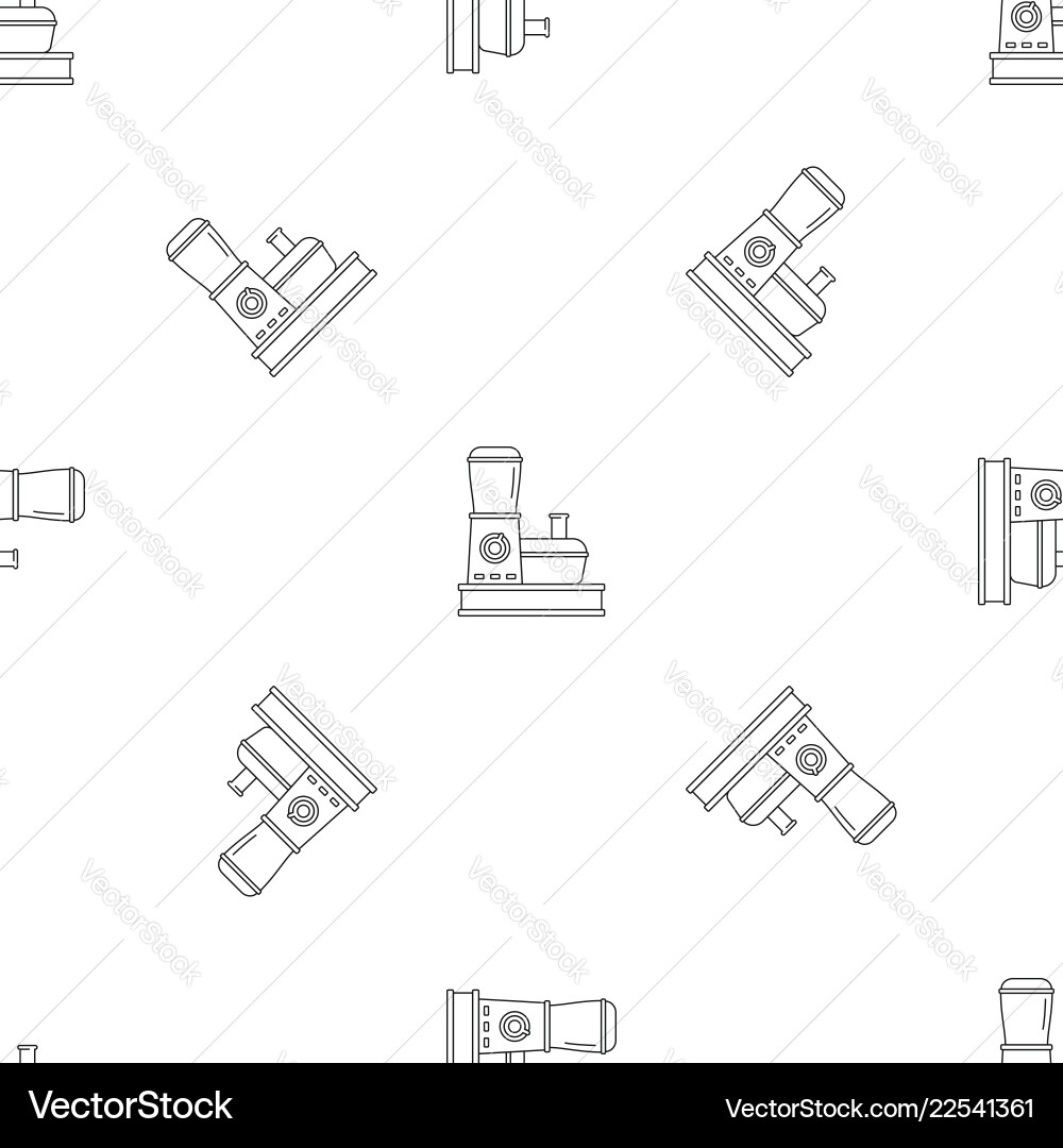 Food processor pattern seamless Vector Image