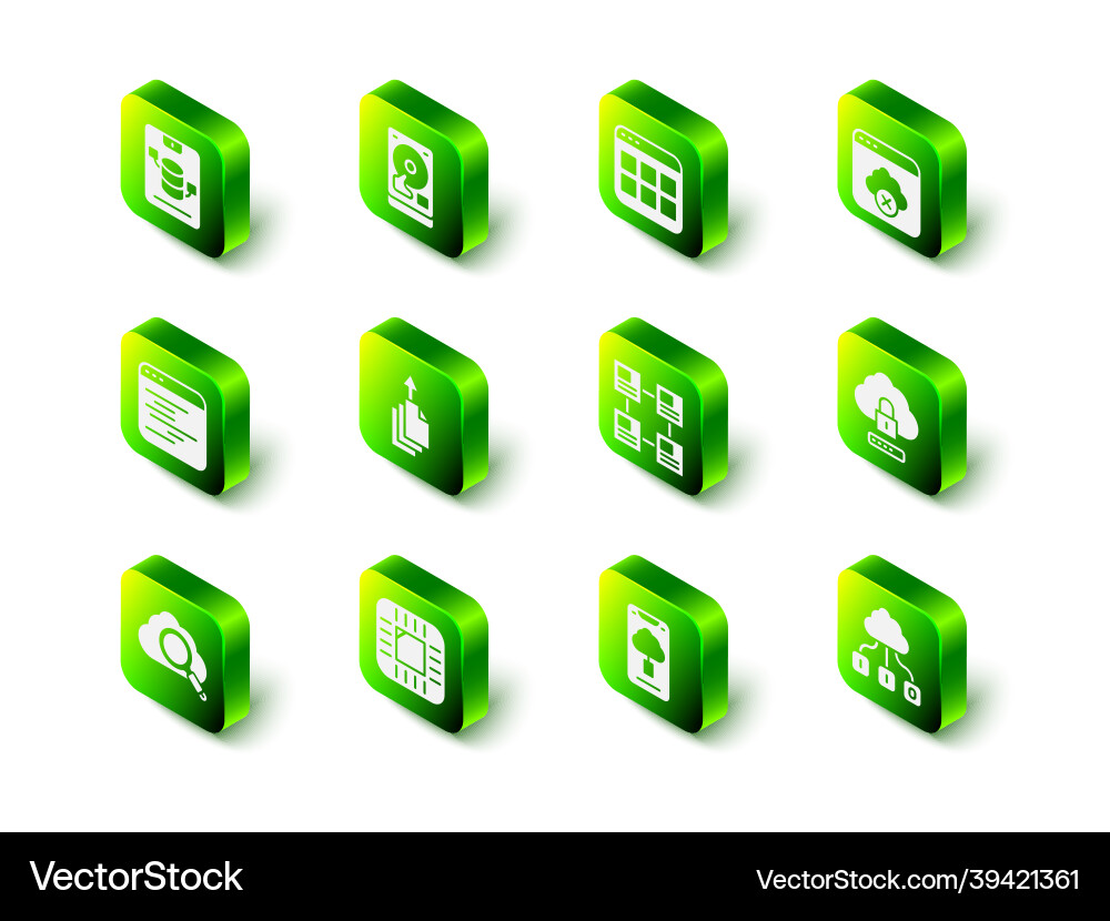 Set hard disk drive hdd browser files failed Set hard disk drive hdd browser files failed vector image