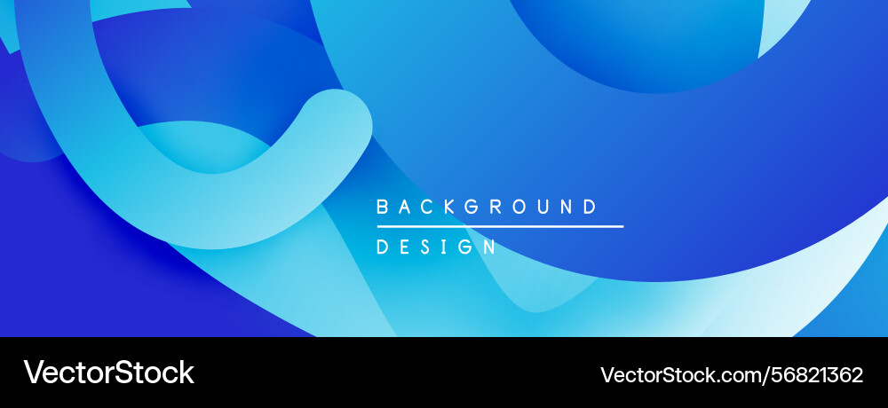 Abstract blue layers create dynamic flowing Abstract blue layers create dynamic flowing vector image