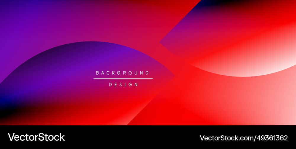 Bright color circle and round element minimal Vector Image