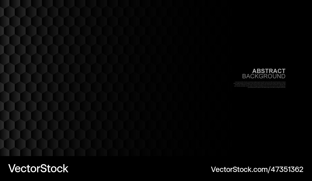 Dark hexagonal shape background abstract Dark hexagonal shape background abstract vector image