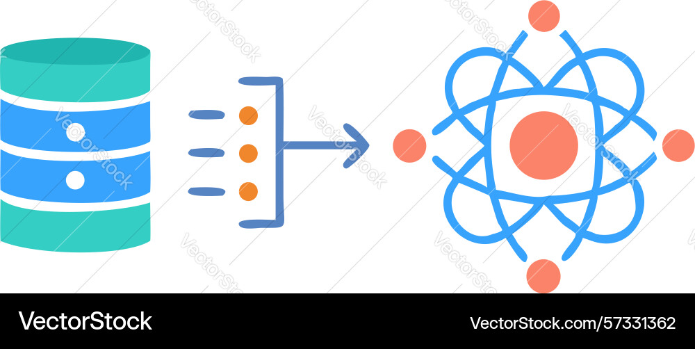 Data transformation from storage to atomic Vector Image