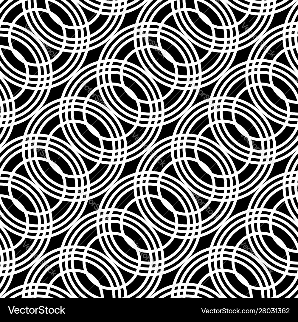 Design seamless chain pattern vector image