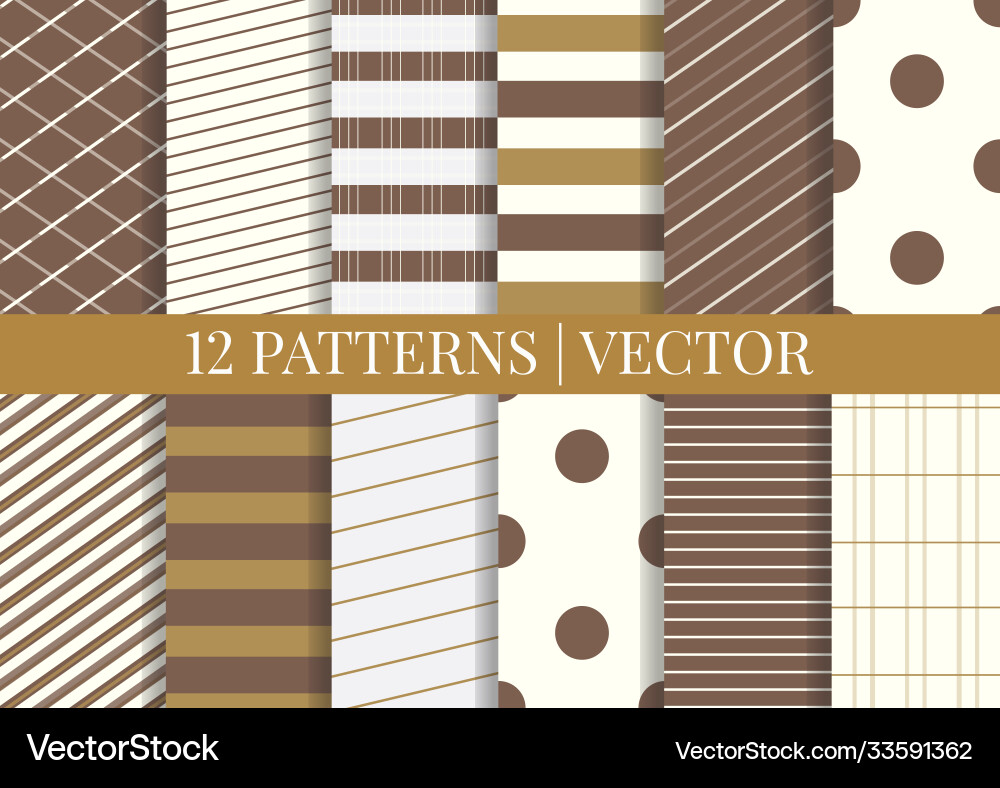 Patterns set fabric textures pattern tile Patterns set fabric textures pattern tile Vector Image