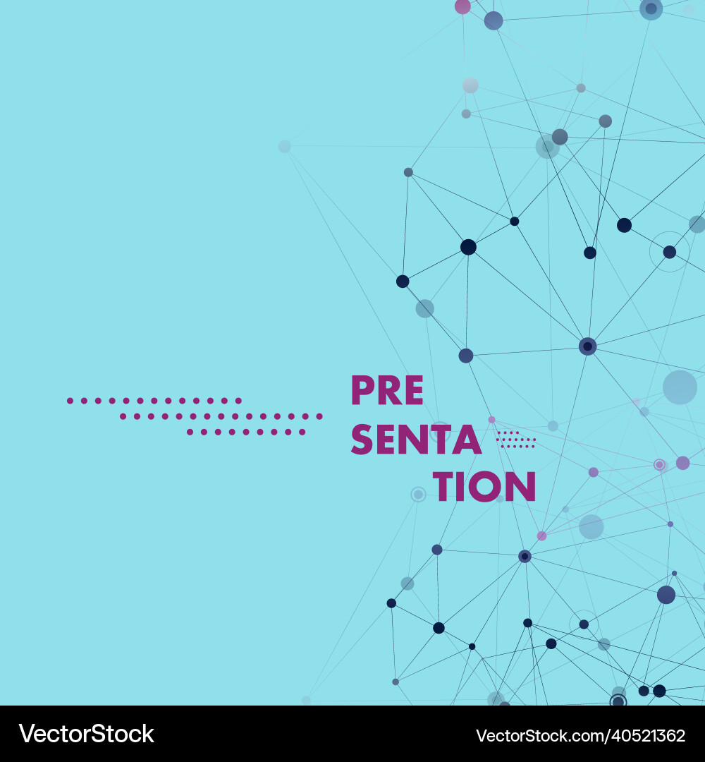 Polygonal abstract pattern connected lines Polygonal abstract pattern connected lines vector image