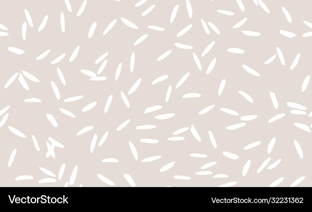 Rice grain pattern on light background Rice grain pattern on light background Vector Image