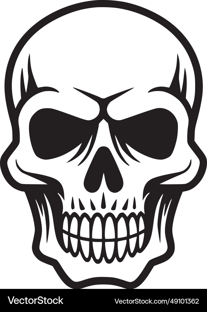 Totenkopf - hochwertiges Logo ideal für T-Shirt Totenkopf - hochwertiges Logo ideal für T-Shirt vektorbild