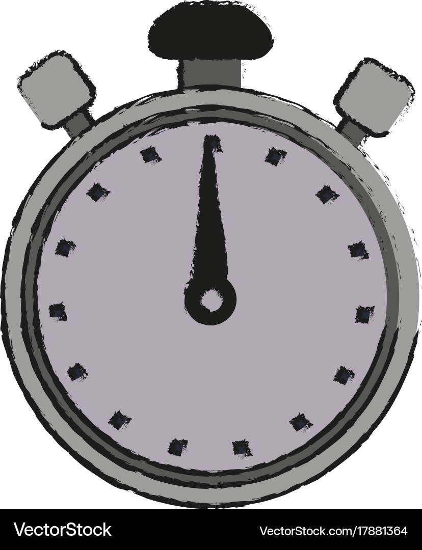 Timer chronometer symbol Vector Image