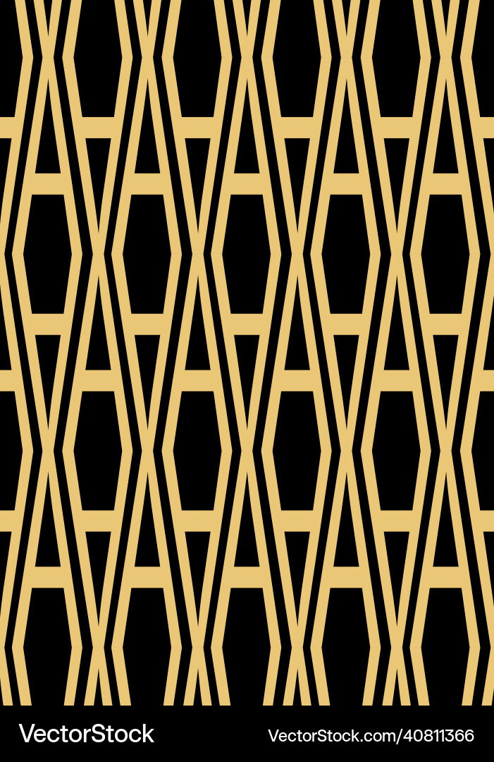 Abstract geometric pattern with lines rhombuses Vector Image