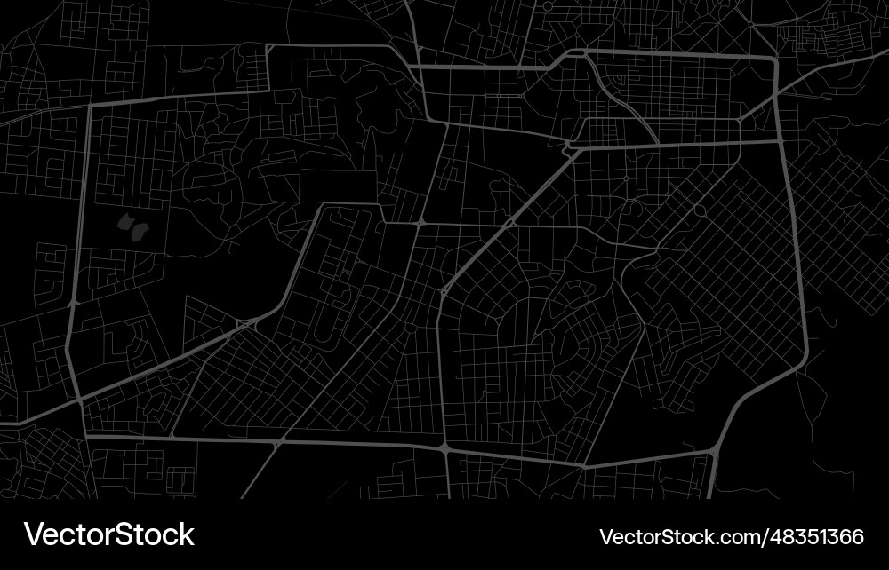 Background asmara map eritrea black city poster Vector Image