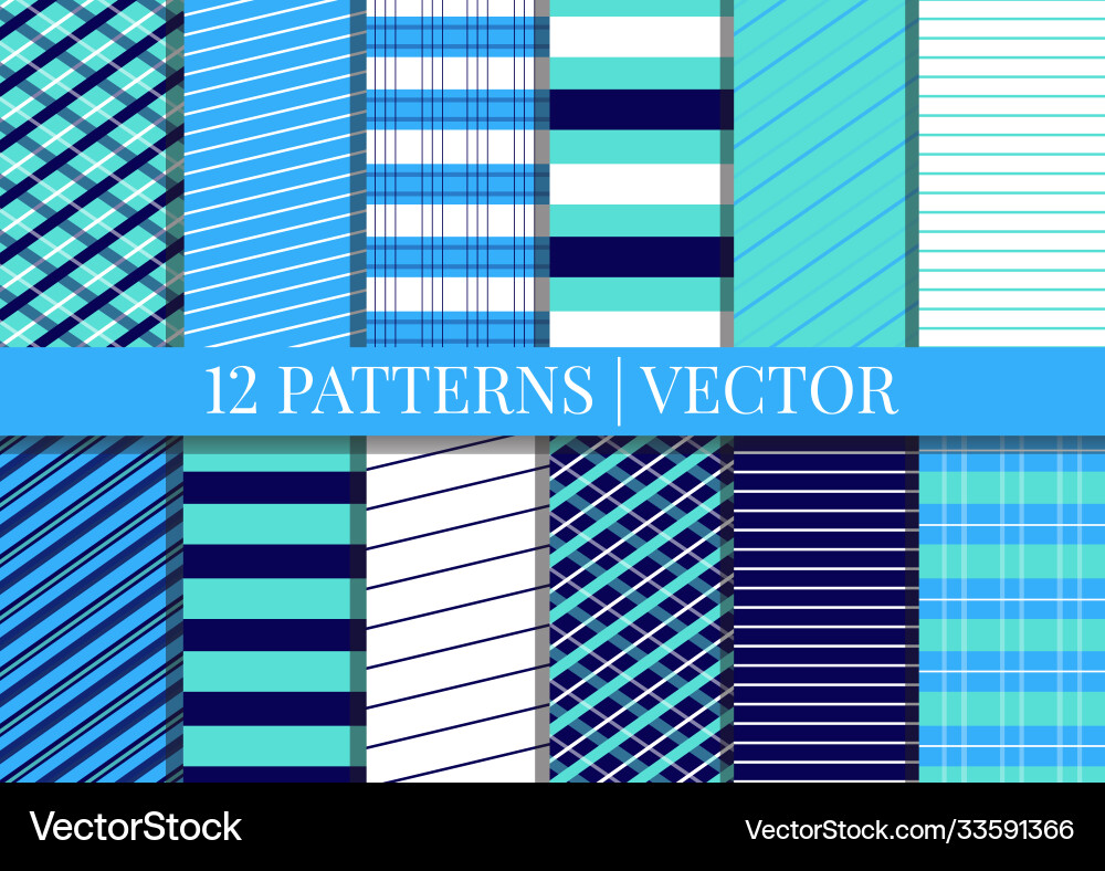 Patterns set fabric textures pattern tile Patterns set fabric textures pattern tile Vector Image
