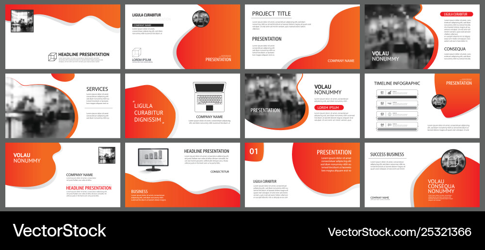 Presentation and slide layout background design Presentation and slide layout background design vector image