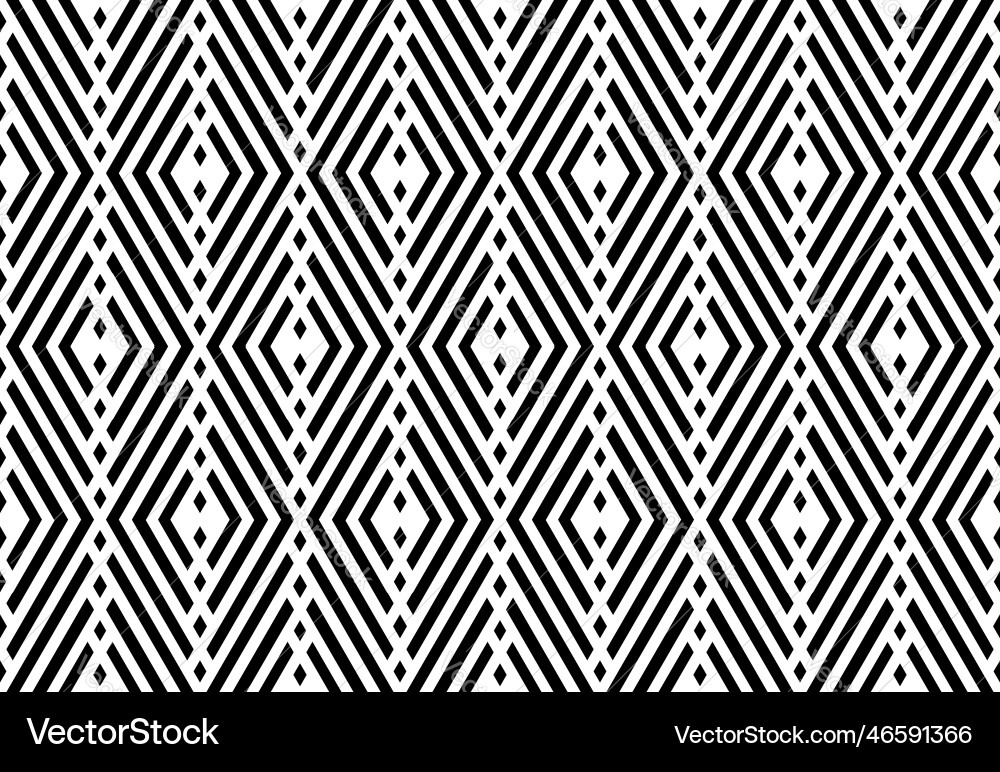 Seamless diamonds pattern Seamless diamonds pattern vector image