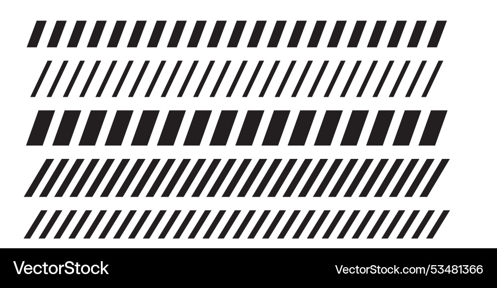 Slash line border diagonal lines divider strip Slash line border diagonal lines divider strip vector image
