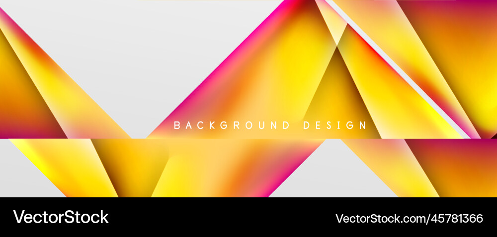 Triangle fluid color gradient abstract background Triangle fluid color gradient abstract background vector image