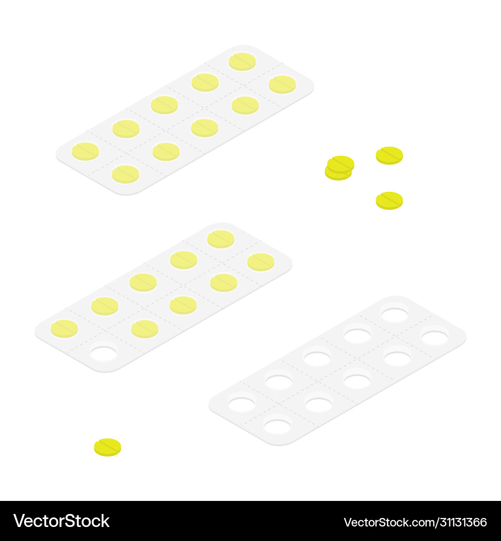 Verpackung für Drogen Schmerzmittel Antibiotika Verpackung für Drogen Schmerzmittel Antibiotika vektorbild