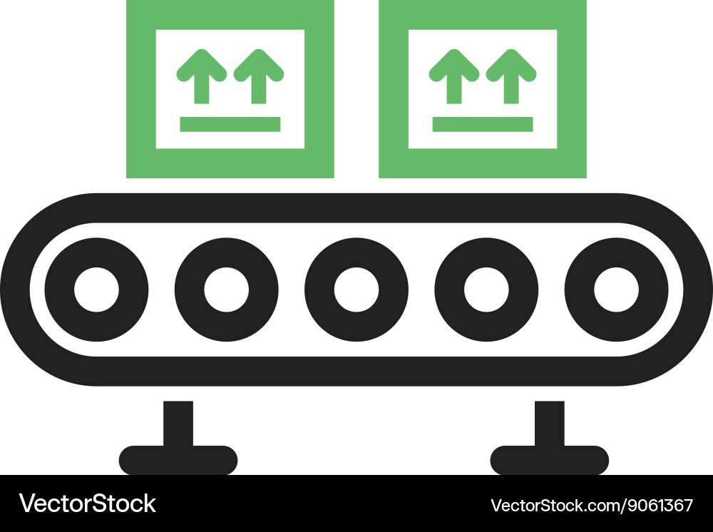 Assembly line Vector Image