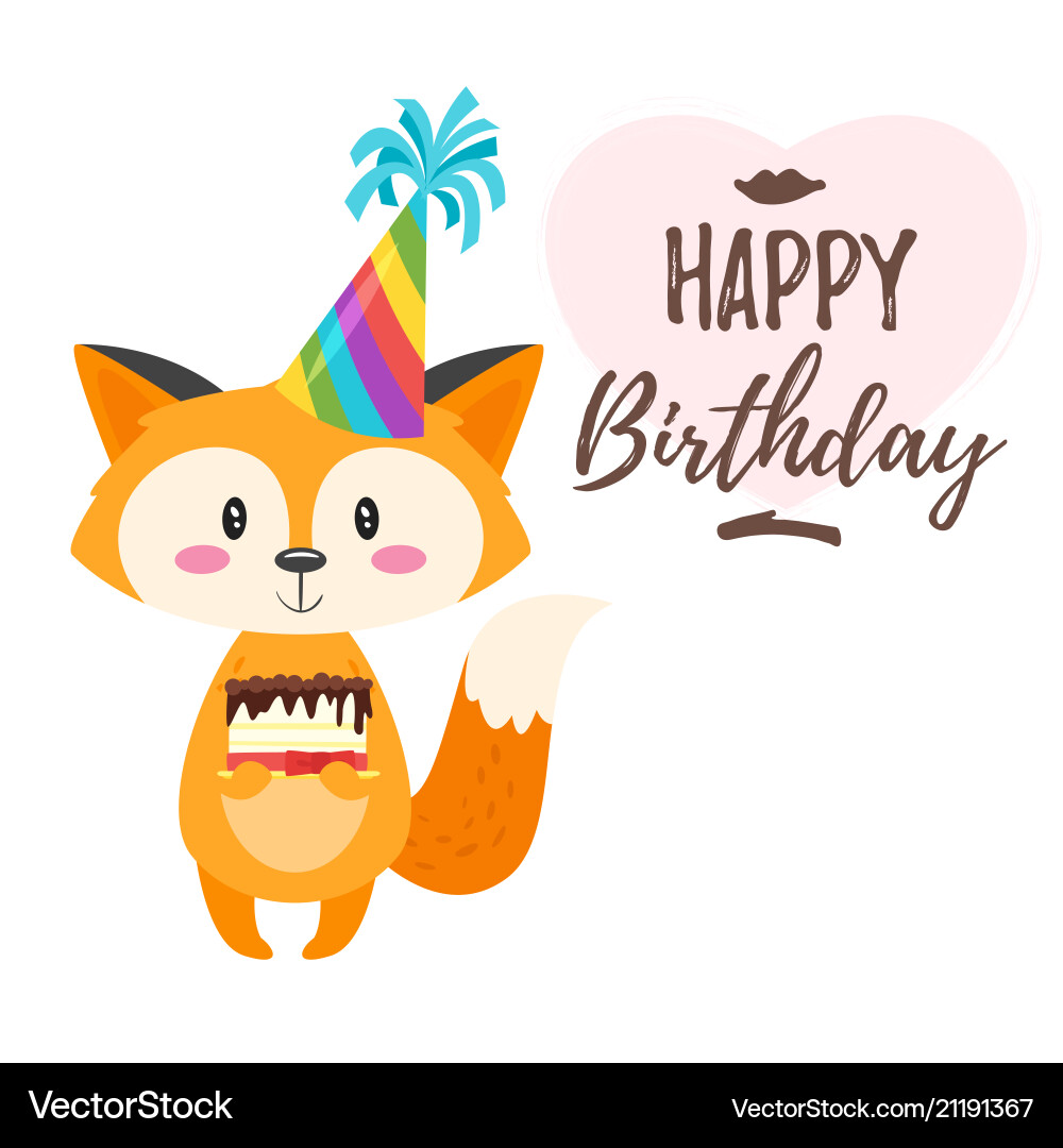 Happy birthday greeting card template Happy birthday greeting card template vector image