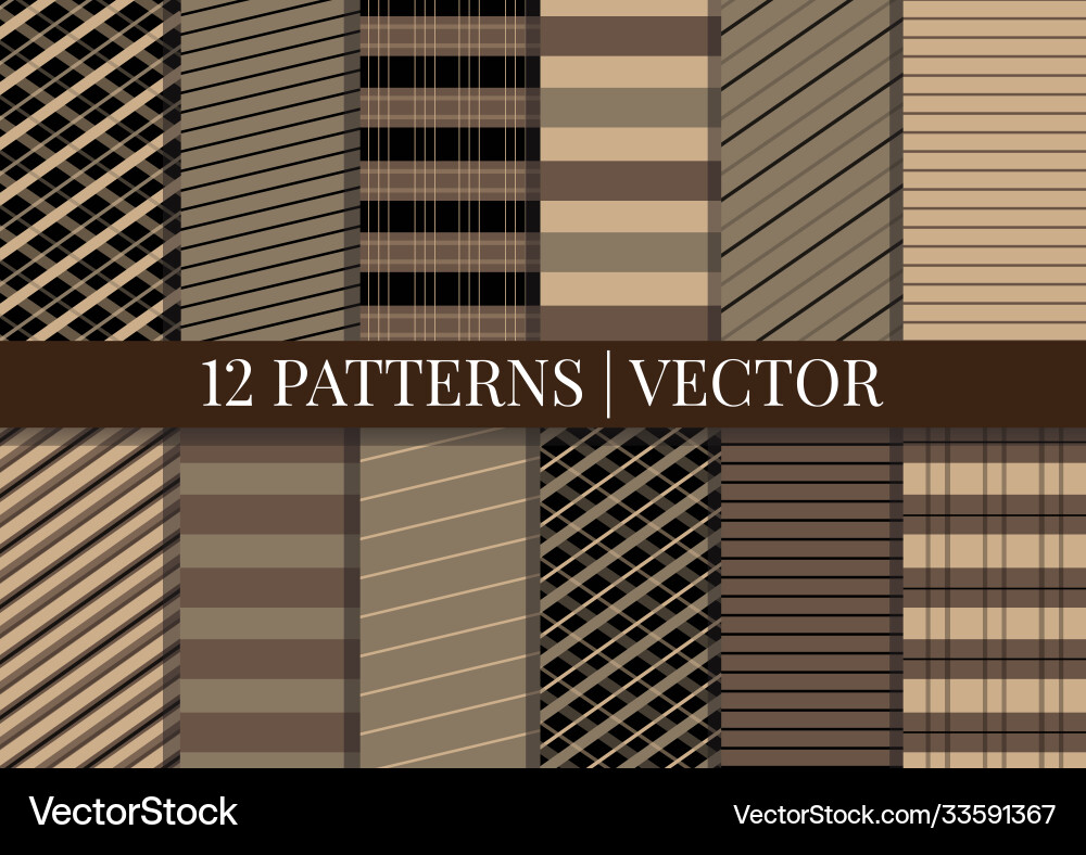 Patterns set fabric textures pattern tile Patterns set fabric textures pattern tile Vector Image