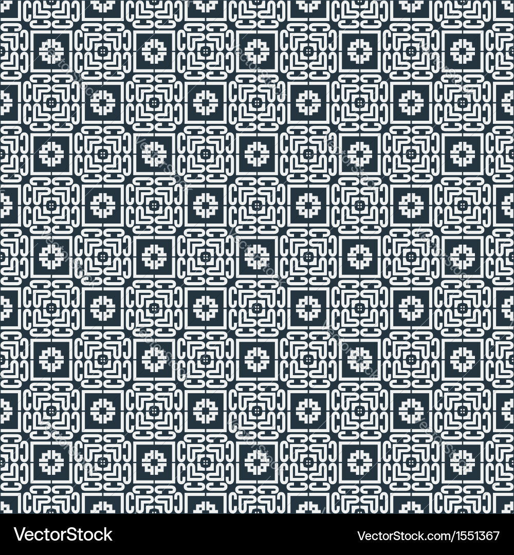 Seamless pattern ready for use vector image