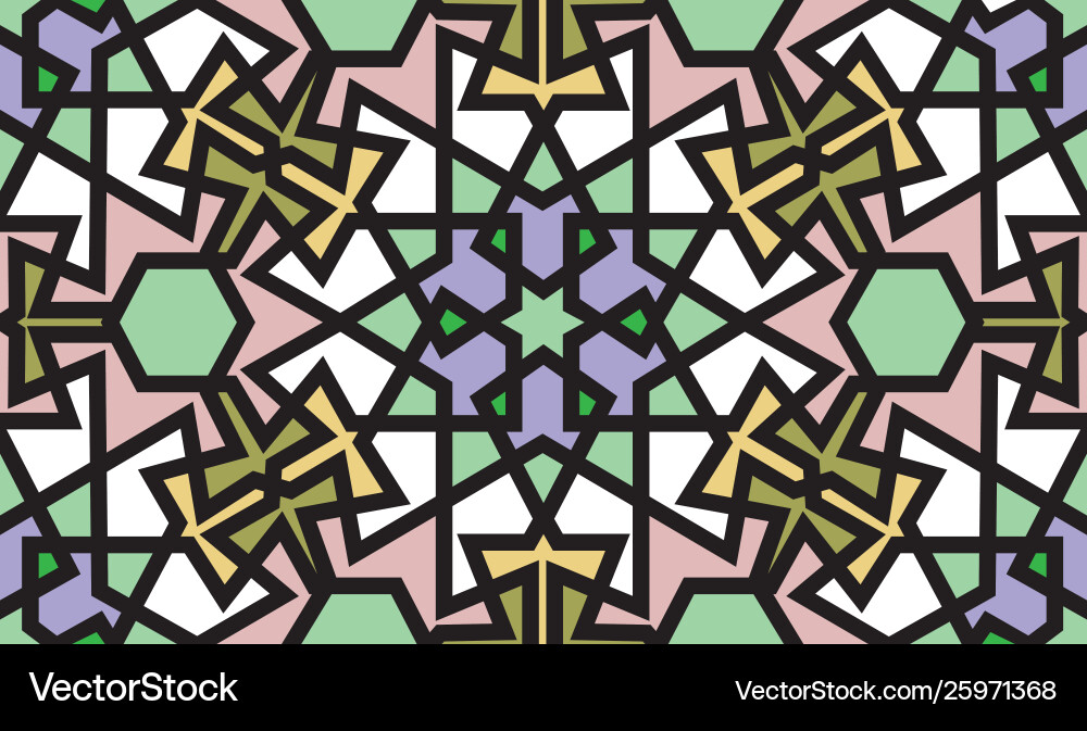 Abstract seamless pattern design with oriental Abstract seamless pattern design with oriental vector image