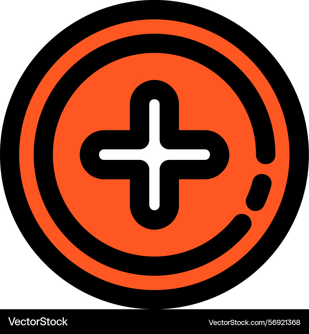 Add 2 icon design Vector Image