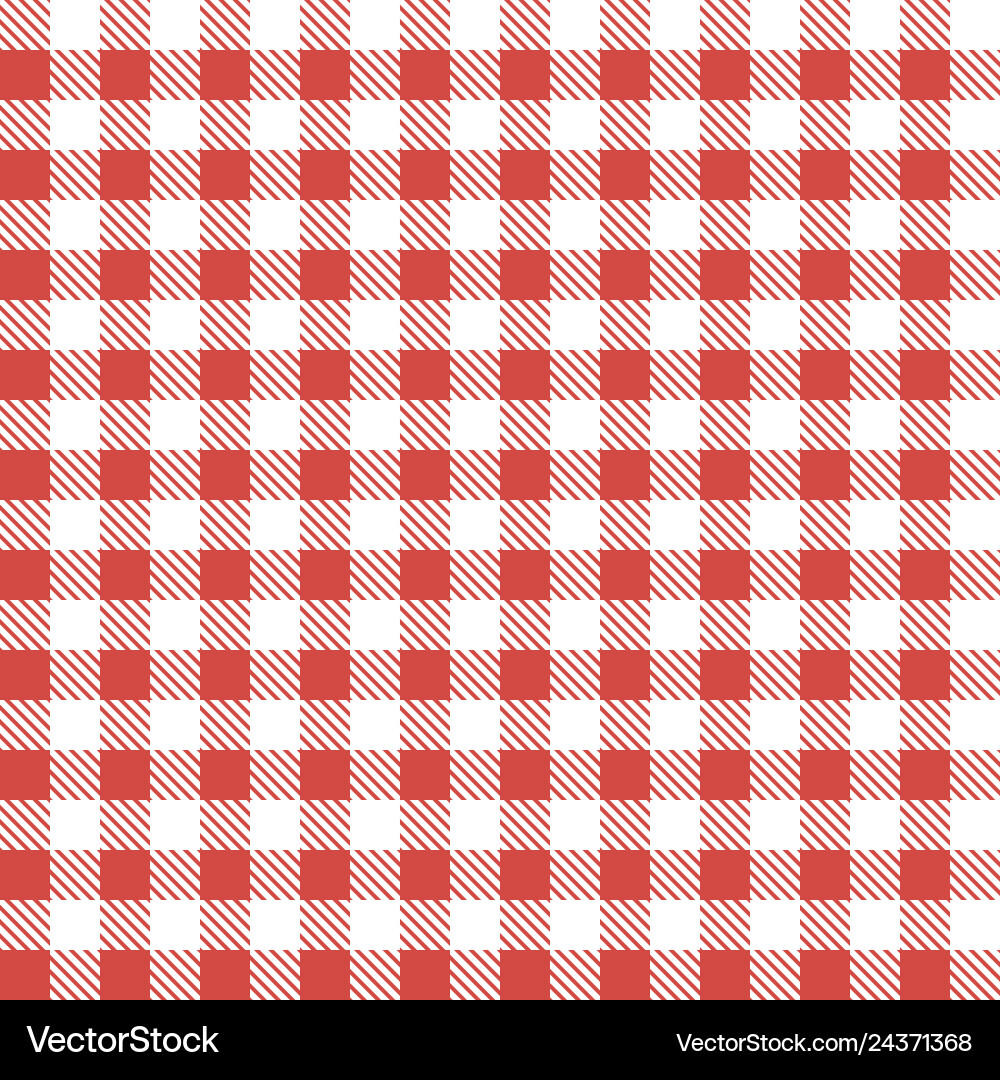 Red patterns tablecloths Red patterns tablecloths vector image
