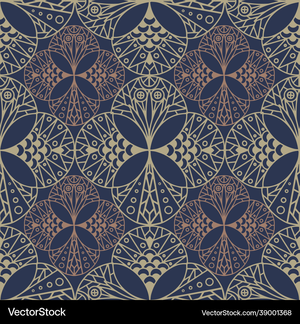 Seamless pattern with abstract geometric Seamless pattern with abstract geometric vector image