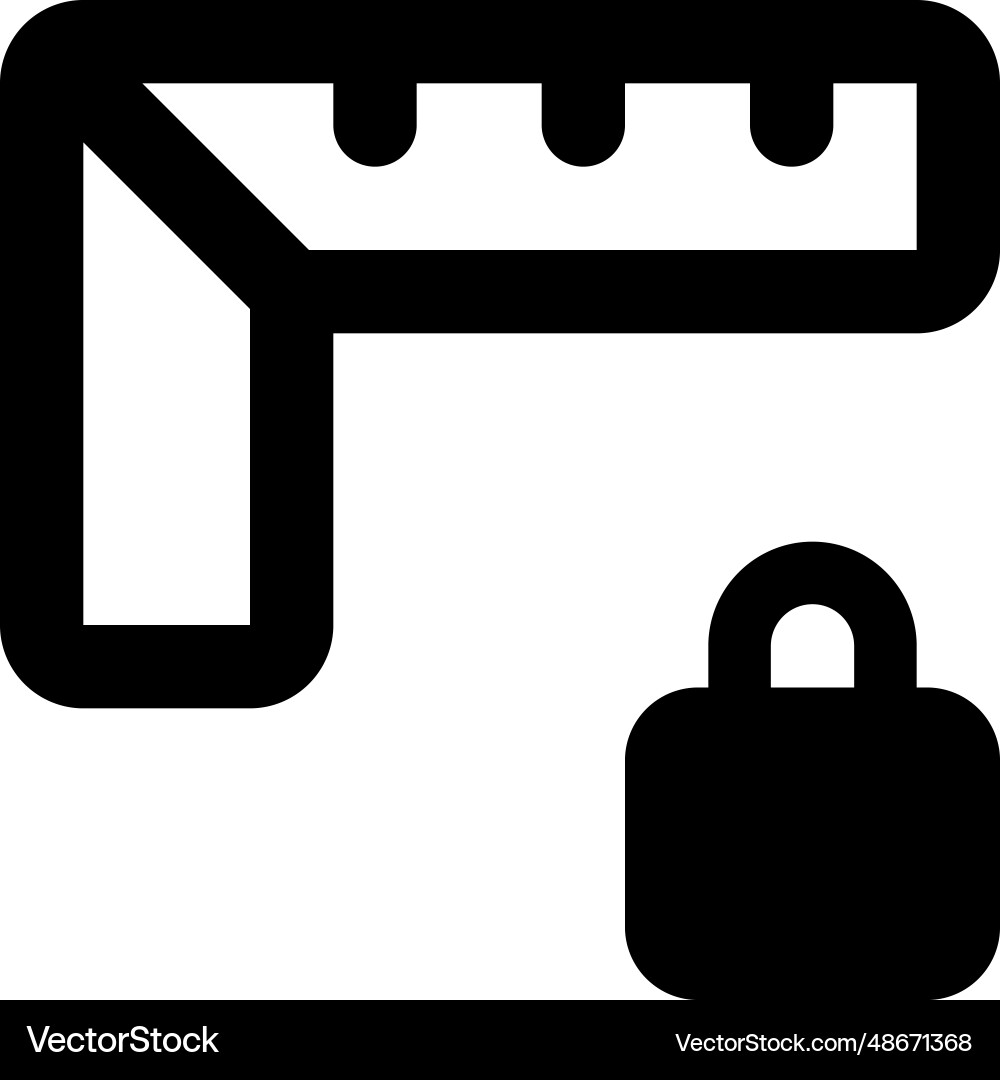 Utilizing a security mechanism while measuring Vector Image