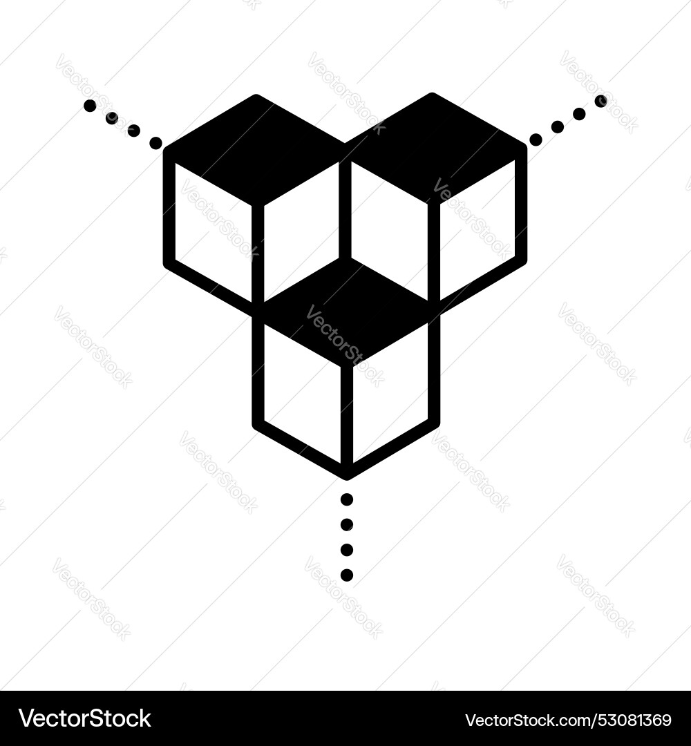 3d modeling design ready to use icon isolated Vector Image