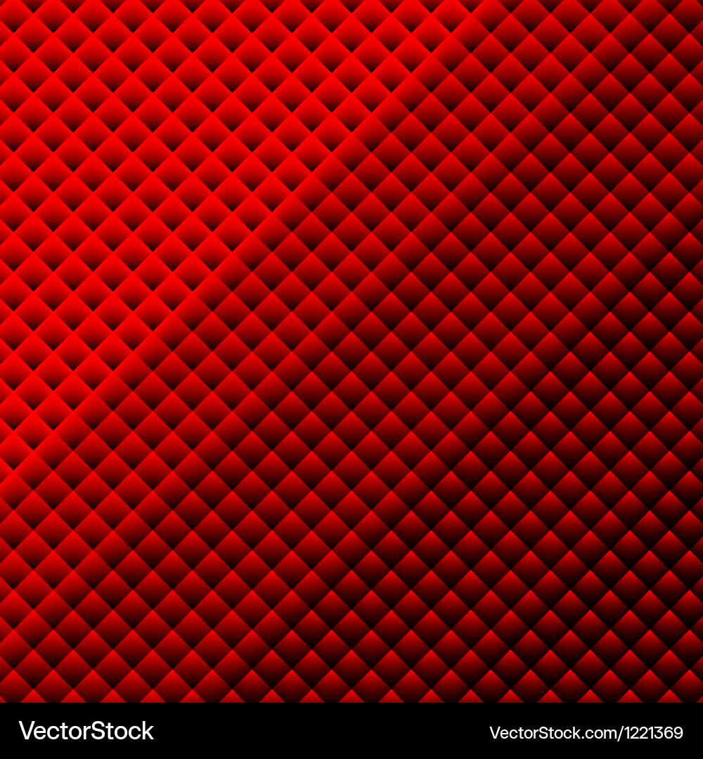 Red Geometric Pattern Background vector image