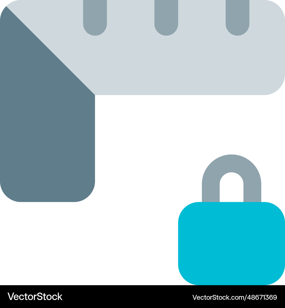 Utilizing a security mechanism while measuring Vector Image