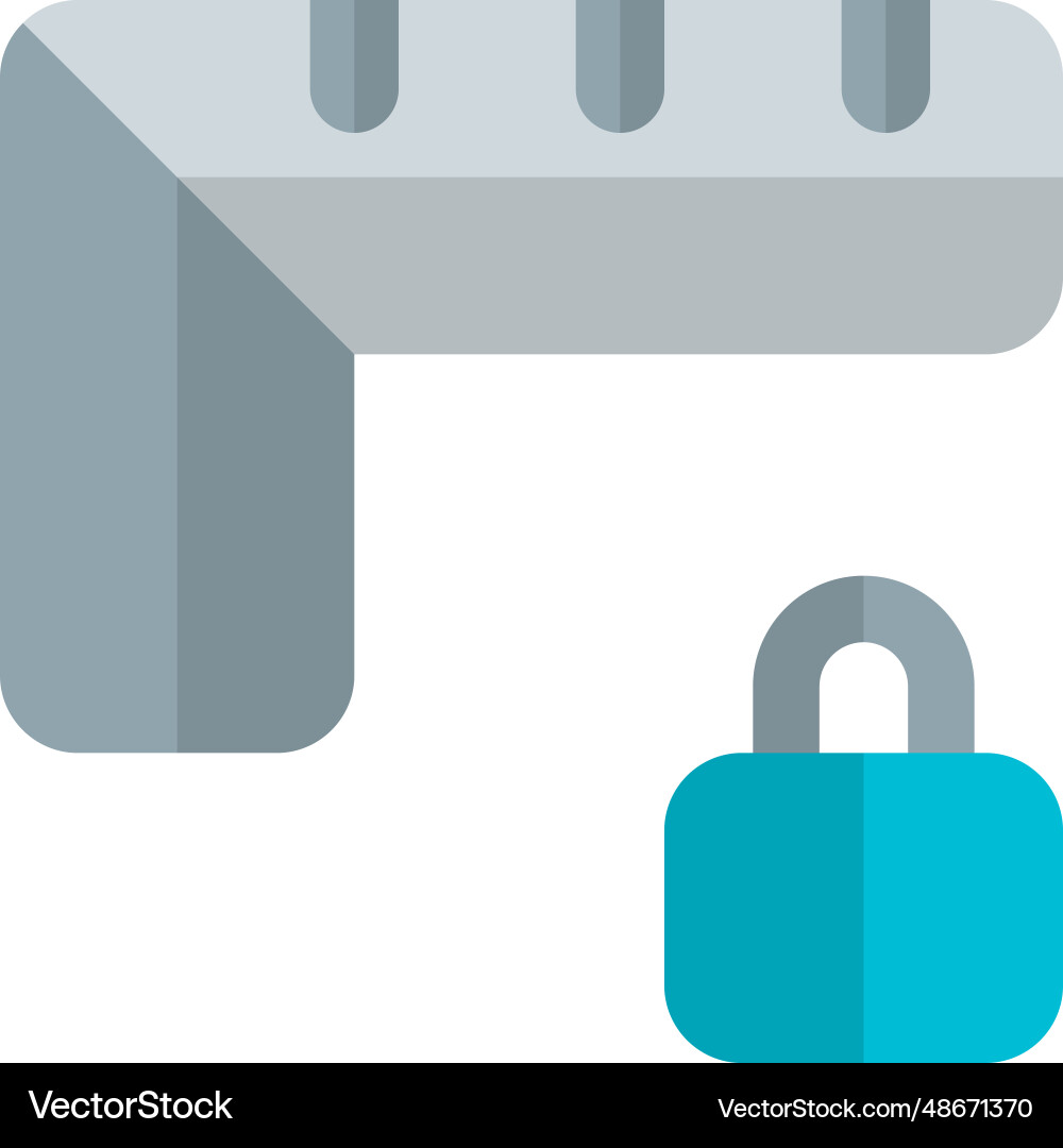 Utilizing a security mechanism while measuring Vector Image