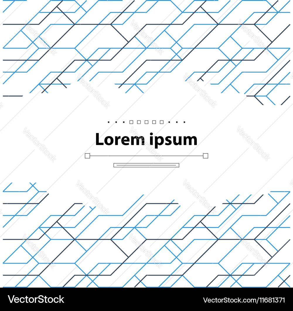 Abstract linear pattern and cover backdrop vector image