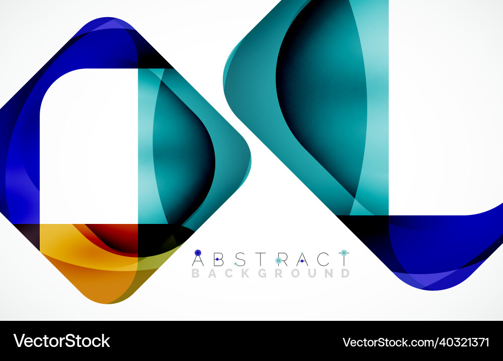 Minimal background abstract square shape Minimal background abstract square shape vector image