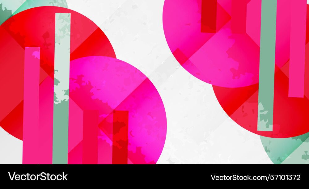 Abstract composition overlapping circles Abstract composition overlapping circles Vector Image