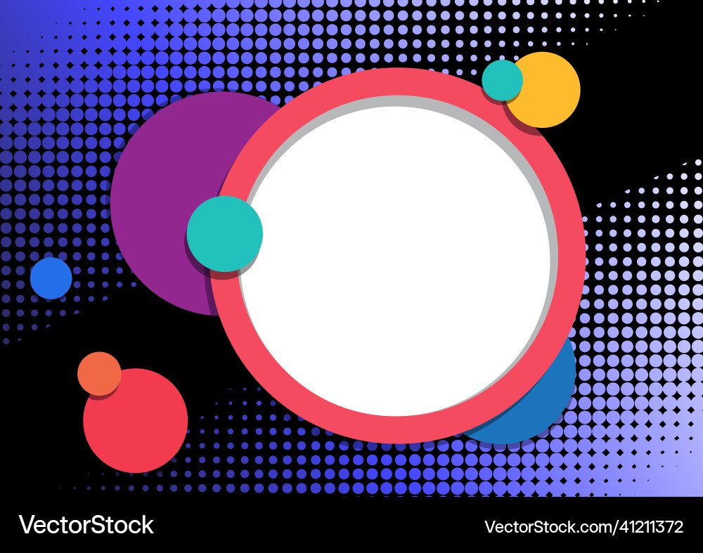 Abstract round background design Abstract round background design vector image