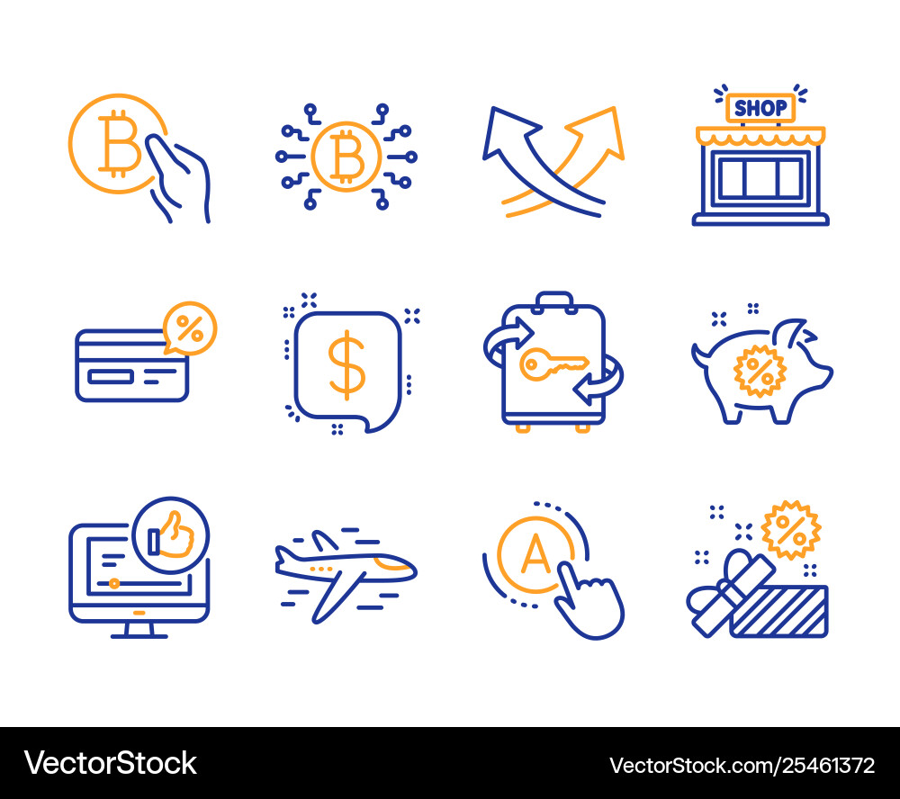 Bitcoin system payment message and intersection Bitcoin system payment message and intersection vector image
