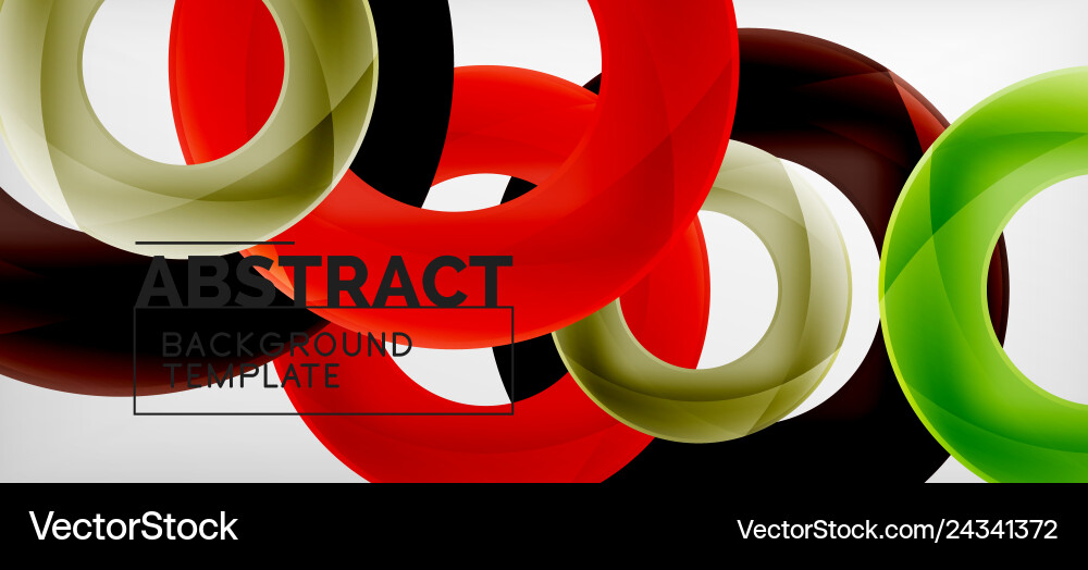 Circles abstract background Circles abstract background vector image