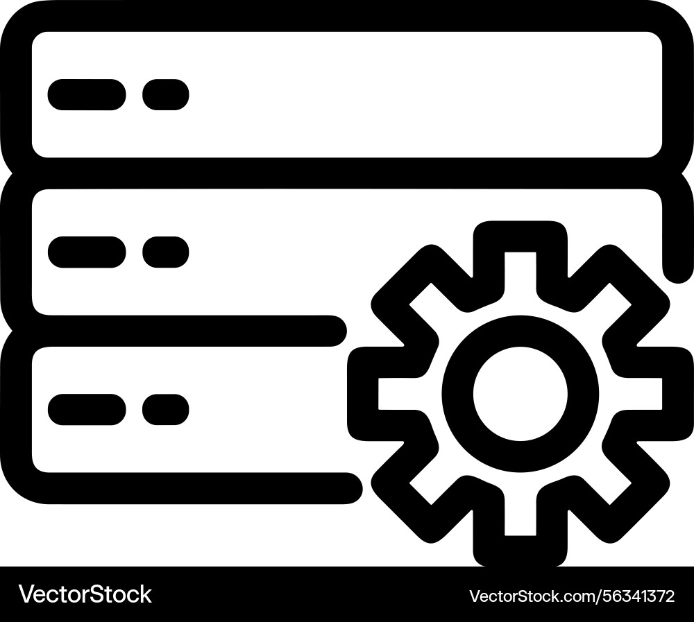 Computer icon symbol image Vector Image