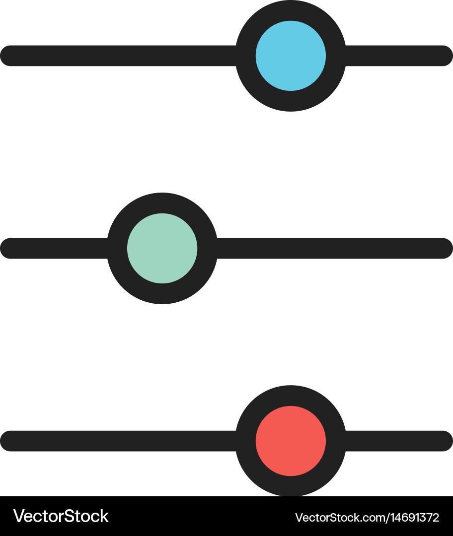 Controls Vector Image