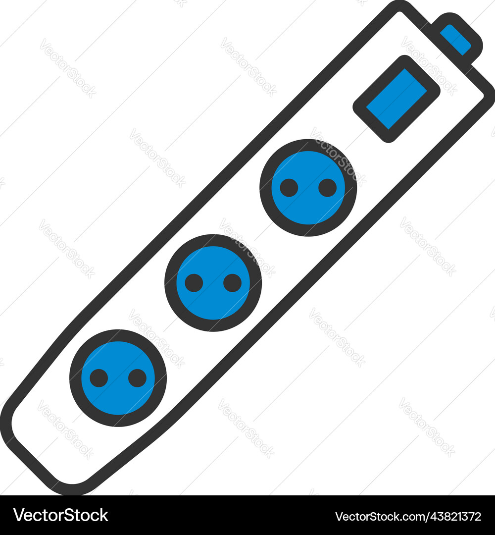 Electric extension icon Royalty Free Vector Image
