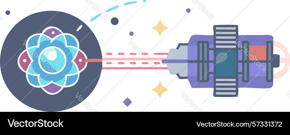 Eye tracking data streaming to digital devices vector image