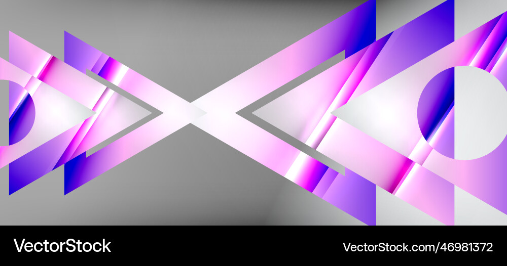 Triangle abstract background with shiny and glossy Triangle abstract background with shiny and glossy Vector Image